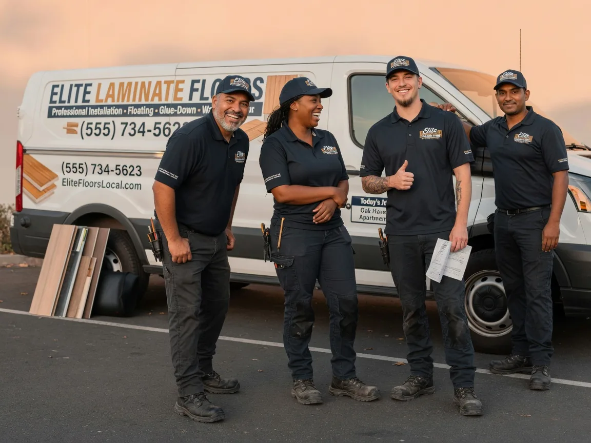 Laminate flooring installation company in Hubbard, NE